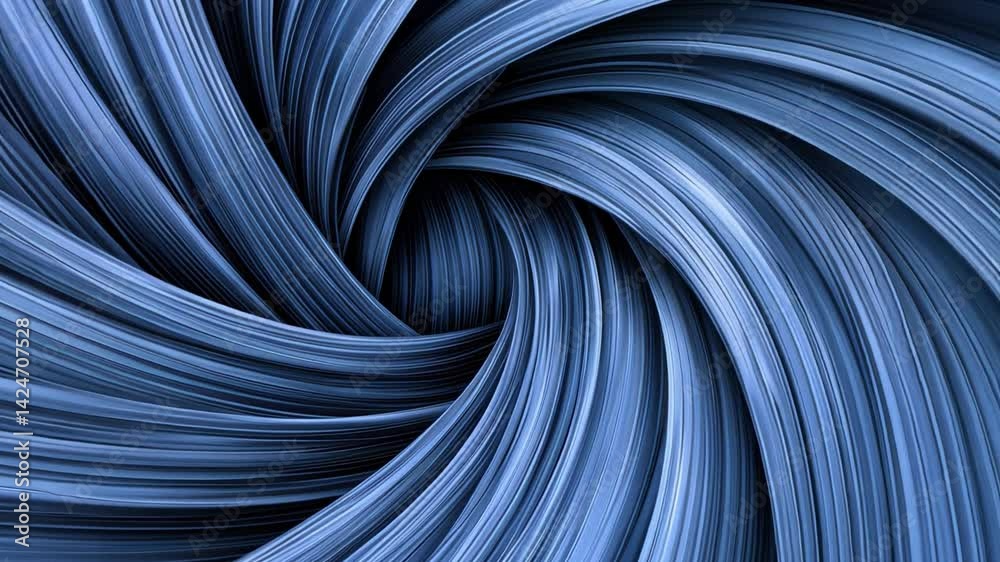 Abstract Blue Swirl: A mesmerizing abstract image featuring a dynamic swirl of deep blue lines, creating a vortex-like effect with contrasting light and shadow. Abstract Blue Swirl: A mesmerizing abstract image featuring a dynamic swirl of deep blue lines, creating a vortex-like effect with contrasting light and shadow.