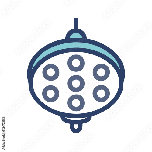 Surgical Light Icon: Medical Lighting for Operating Room