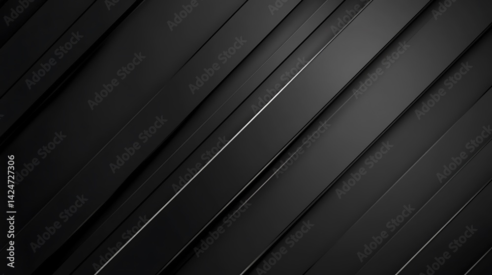 Obraz premium Abstract Black Diagonal Stripes.