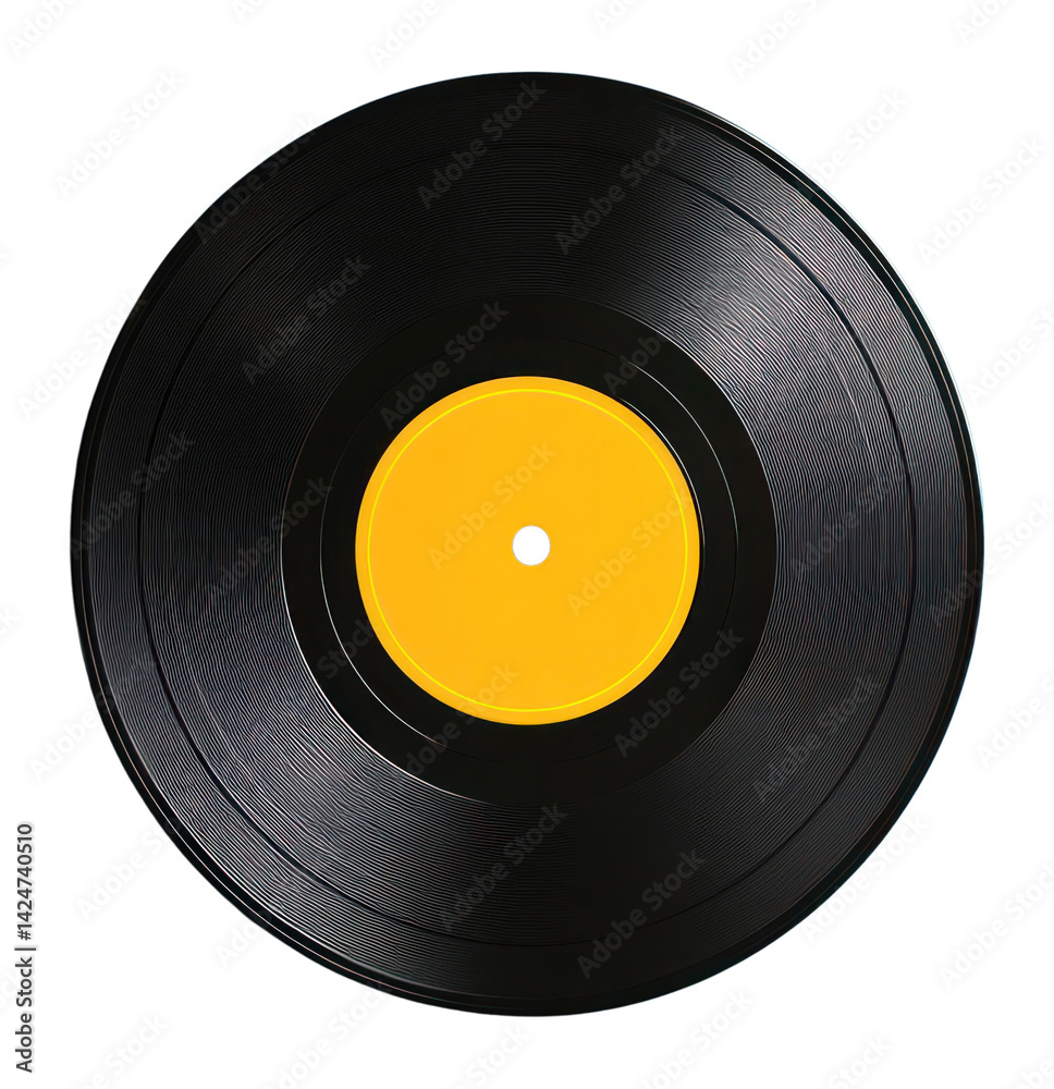 PNG Vinyl record background yellow blue.