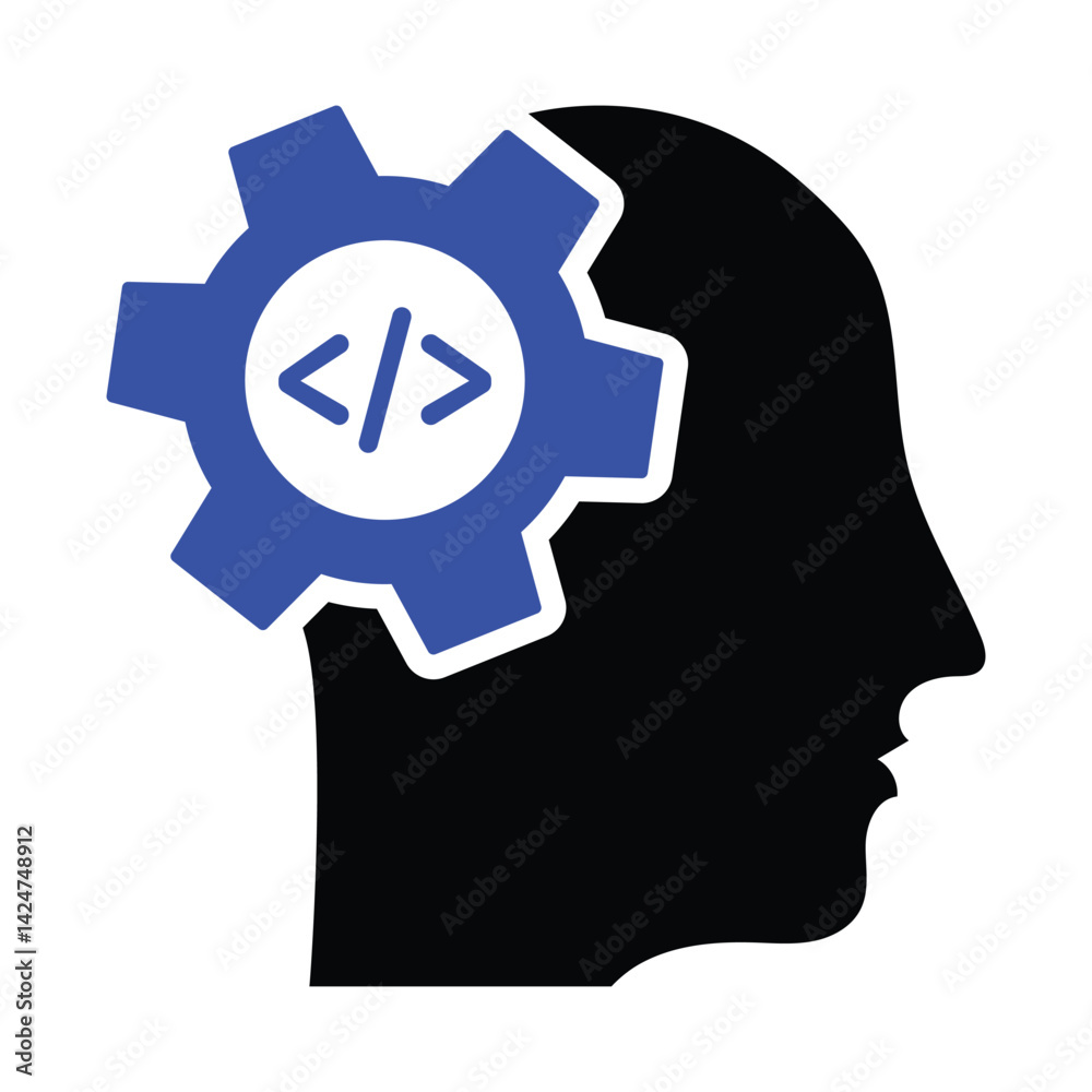 Coding Mind Icon Coding Mind Icon
