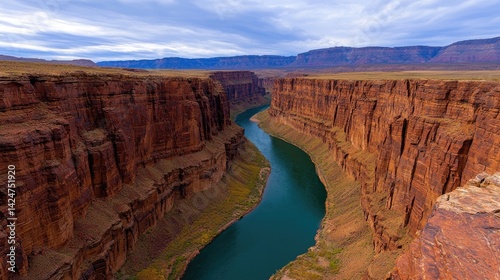 Exploring the grand canyon arizona aerial view natural landscape scenic beauty vastness