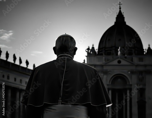  the pope walking to another life