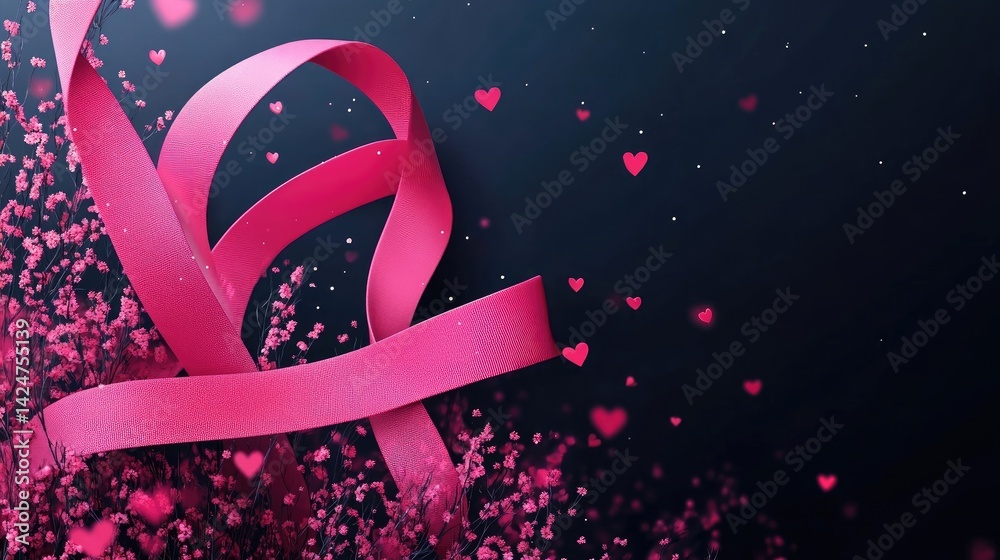 World Cancer Day background illustration vector.