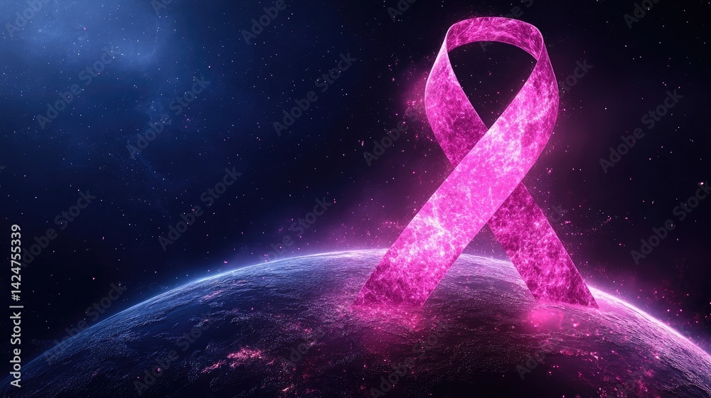 World Cancer Day Campaign logo. World Cancer Day poster or banner background.