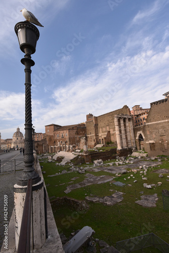 Roma citta dell'arte, architettura, storia, monumenti, fori Imperiali, Altare della Patria, vaticano, piazze e archi photo