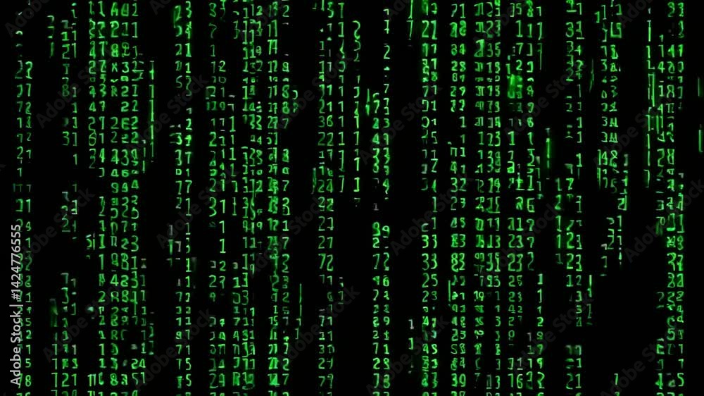 Waterfall-like Motion of Cyber Codes Waterfall-like Motion of Cyber Codes