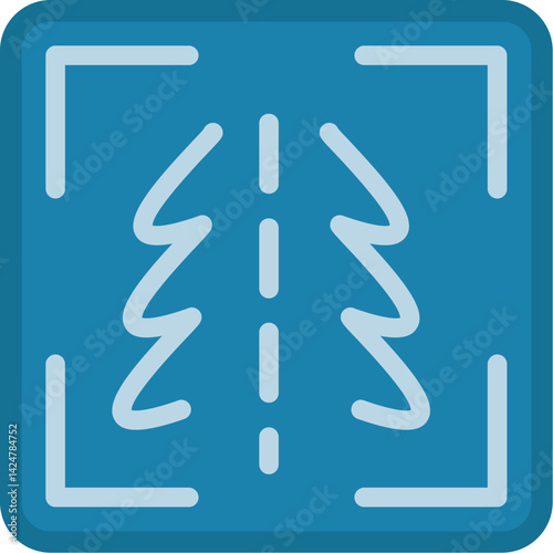 X-ray Flat Icon