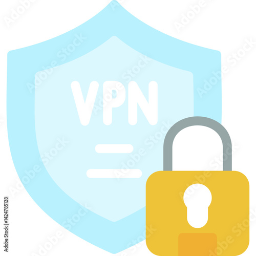 Virtual Private Network Flat Icon
