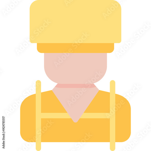 Worker  Flat Icon