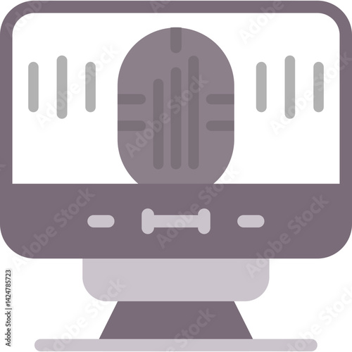 Voice Recorder Flat Icon