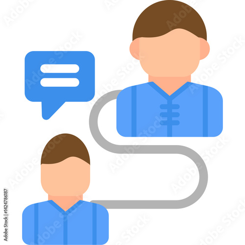 Mentorship Program Flat Icon
