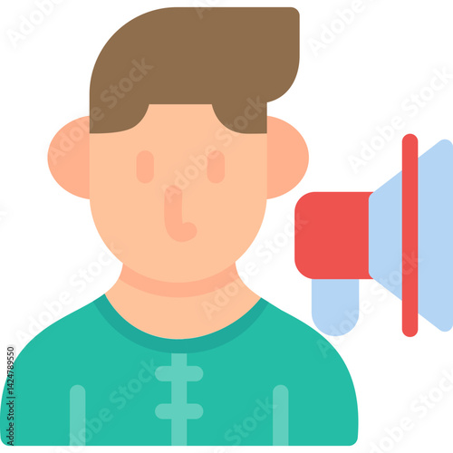 Advocacy Flat Icon