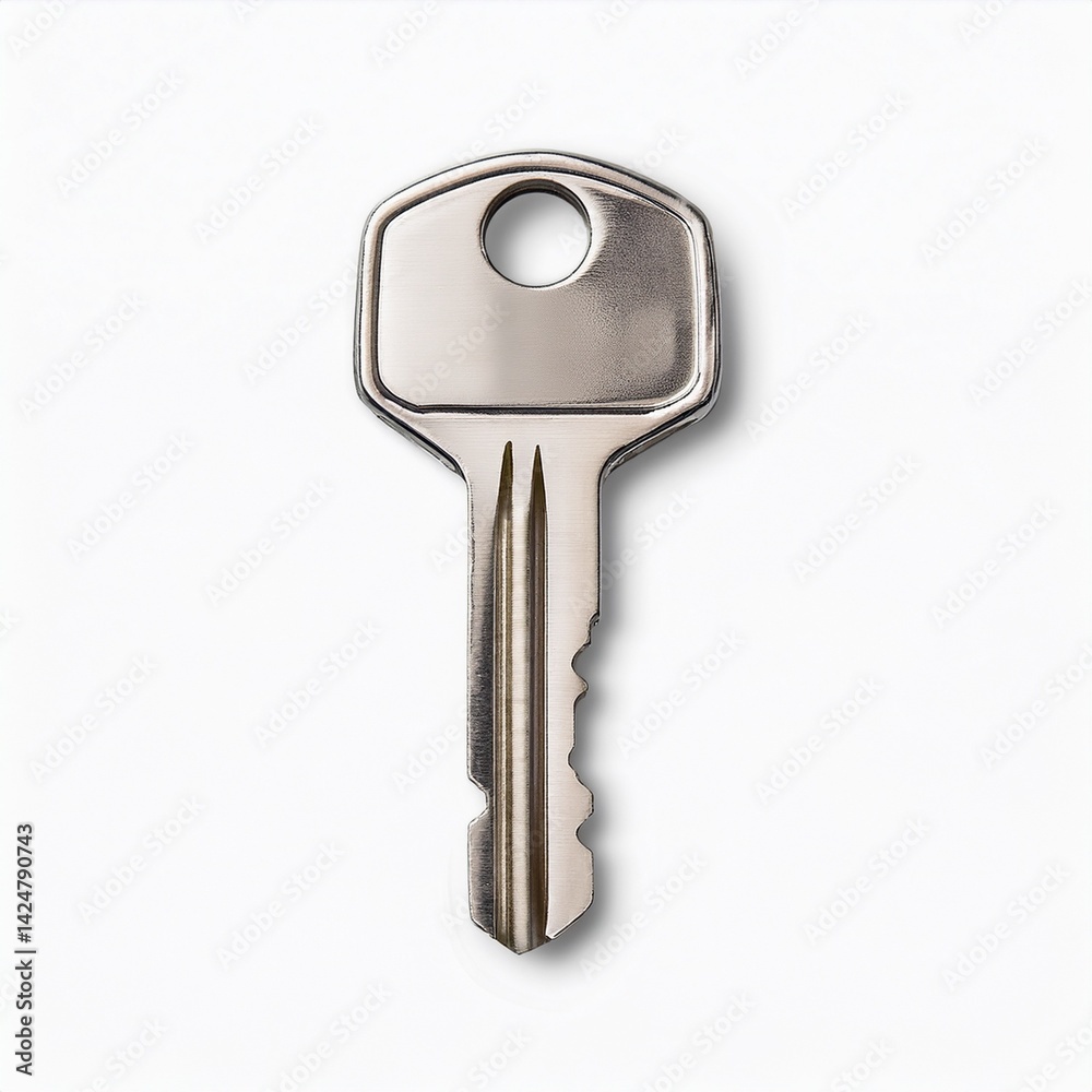 key isolated on white key isolated on white