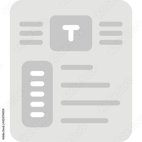 Editorial Flat Icon