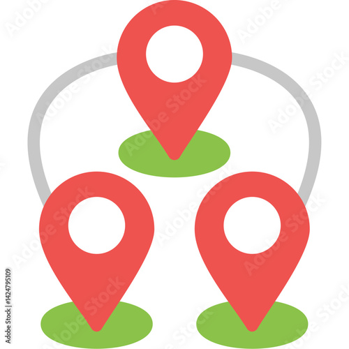 Distribution Flat Icon