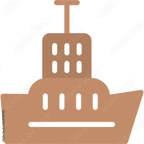 Icebreaker Flat Icon