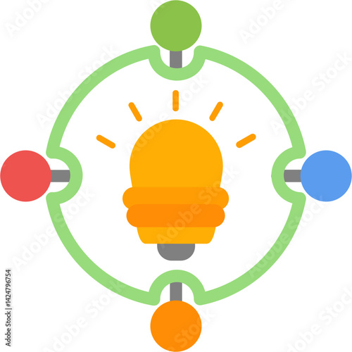 Initiative Flat Icon