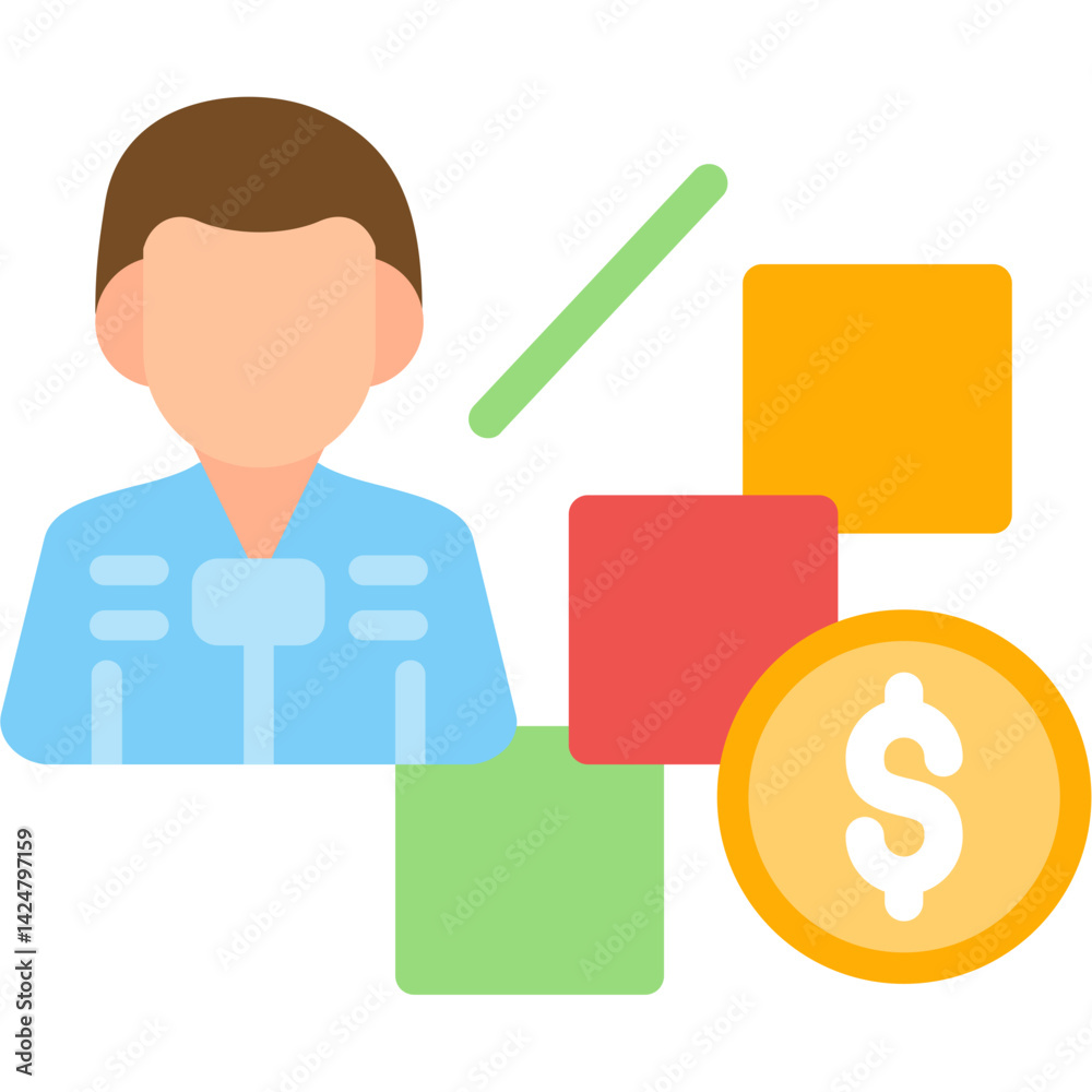 Career Opportunities Flat Icon Career Opportunities Flat Icon