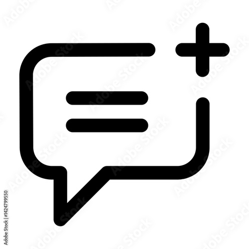 outline icon that is synonymous with online communication