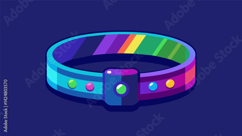 Want to match your pets collar to your outfit This customizable LED collar allows you to choose from over 20 colors to perfectly coordinate with your. Vector illustration