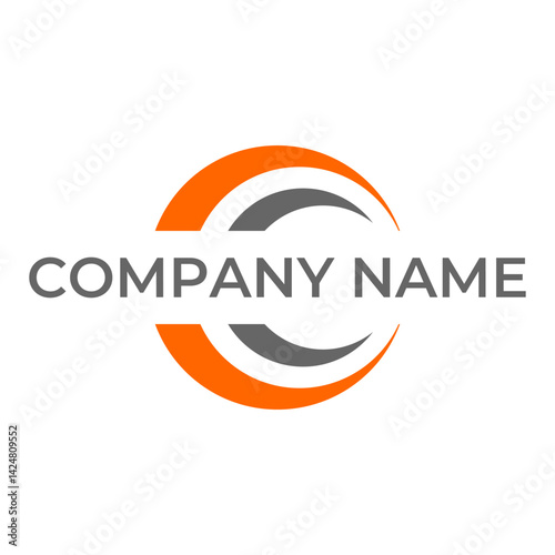 generic circle logo design , business logo , vector , symbol , company logo,background, emblem, swirl, infinity, circular	