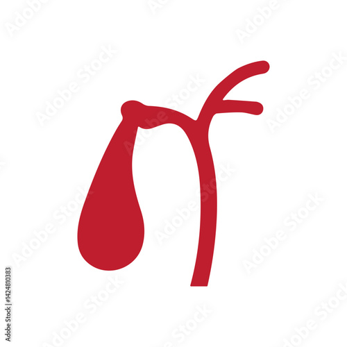 gallbladder colored icon