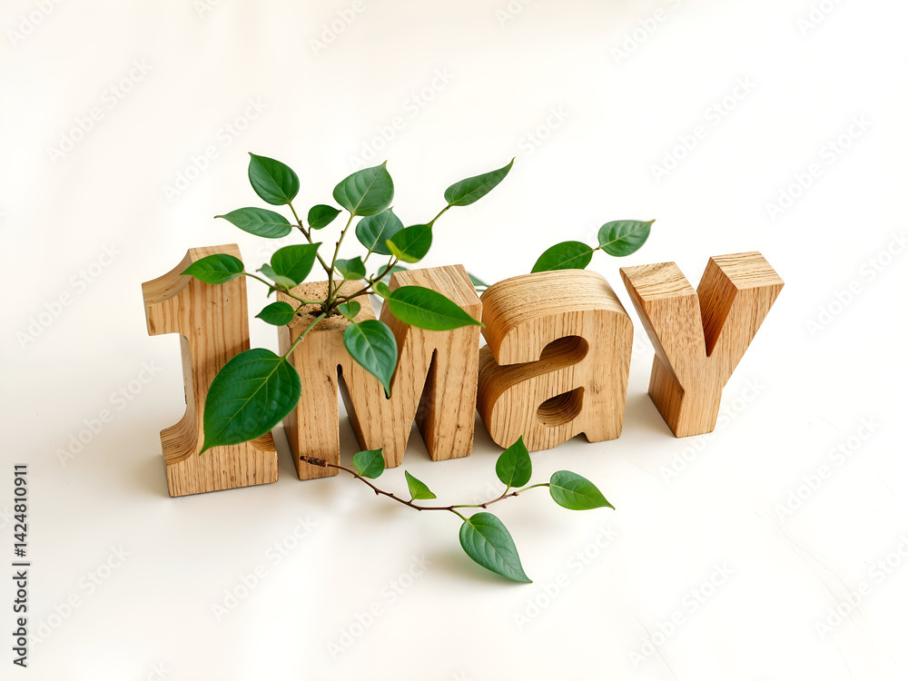 Wooden blocks with