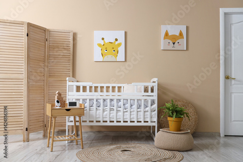 Interior of children's bedr...