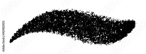 Abstract wavy thin line. Squiggle elements banner. Pattern with scribble, wiggle and undulate. Vector isolated illustration