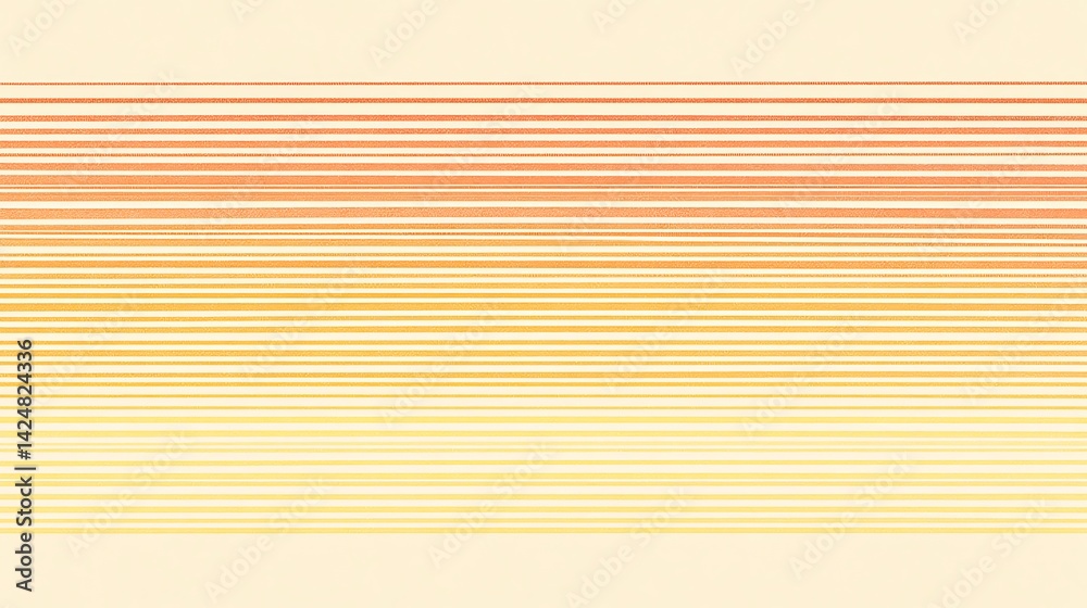 Obraz premium Warm Gradient Stripes Texture.