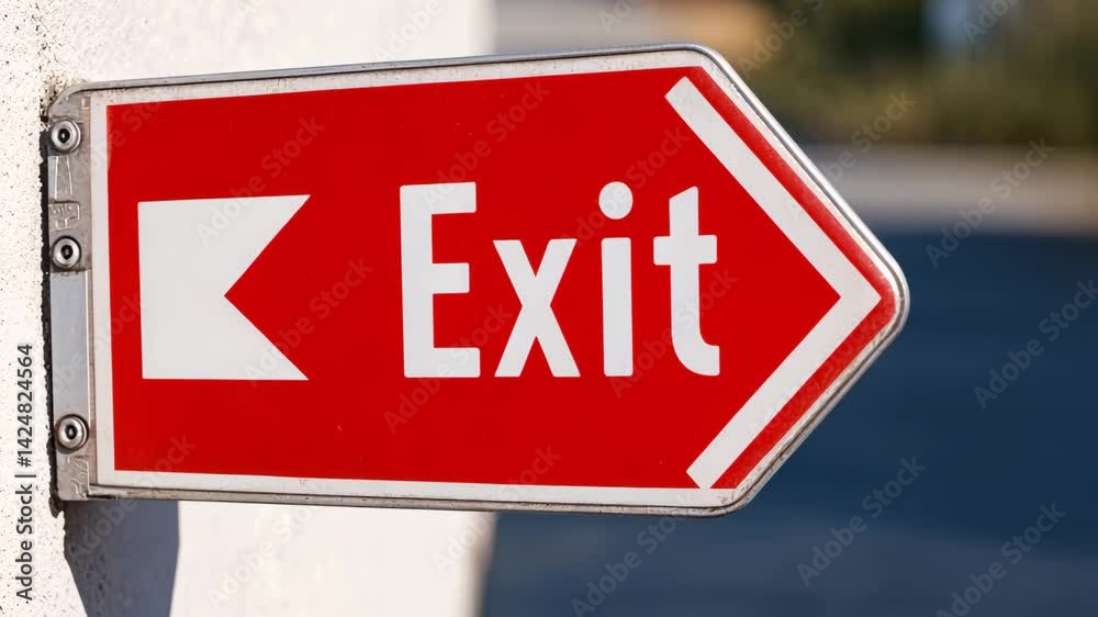Clear exit sign direction ensures safety and compliance, providing guidance with effective arrow signage for all individuals. Clear exit sign direction ensures safety and compliance, providing guidance with effective arrow signage for all individuals.