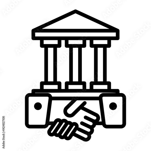 relations Line Icon