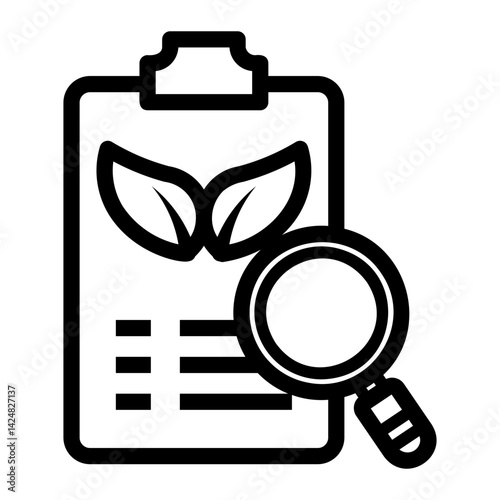 analysis Line Icon