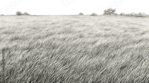 Obraz na płótnie PNG Grass field outdoors horizon nature. w salonie