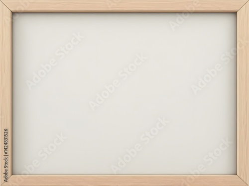 blank whiteboard surrounded by wooden frame