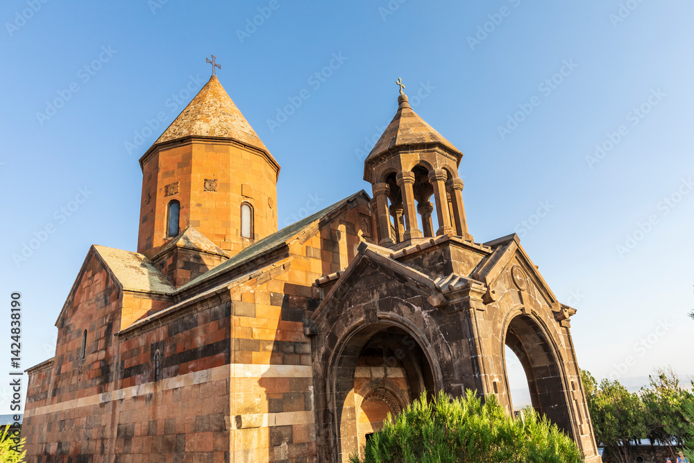 Western Asia. Eurasia. South Caucasus. Republic of Armenia. Ararat Province. Lusarat. Surb Astvatzatzin Church at the Khor Virap Monastery.