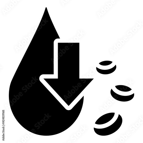 Visceral Obesity glyph icon
