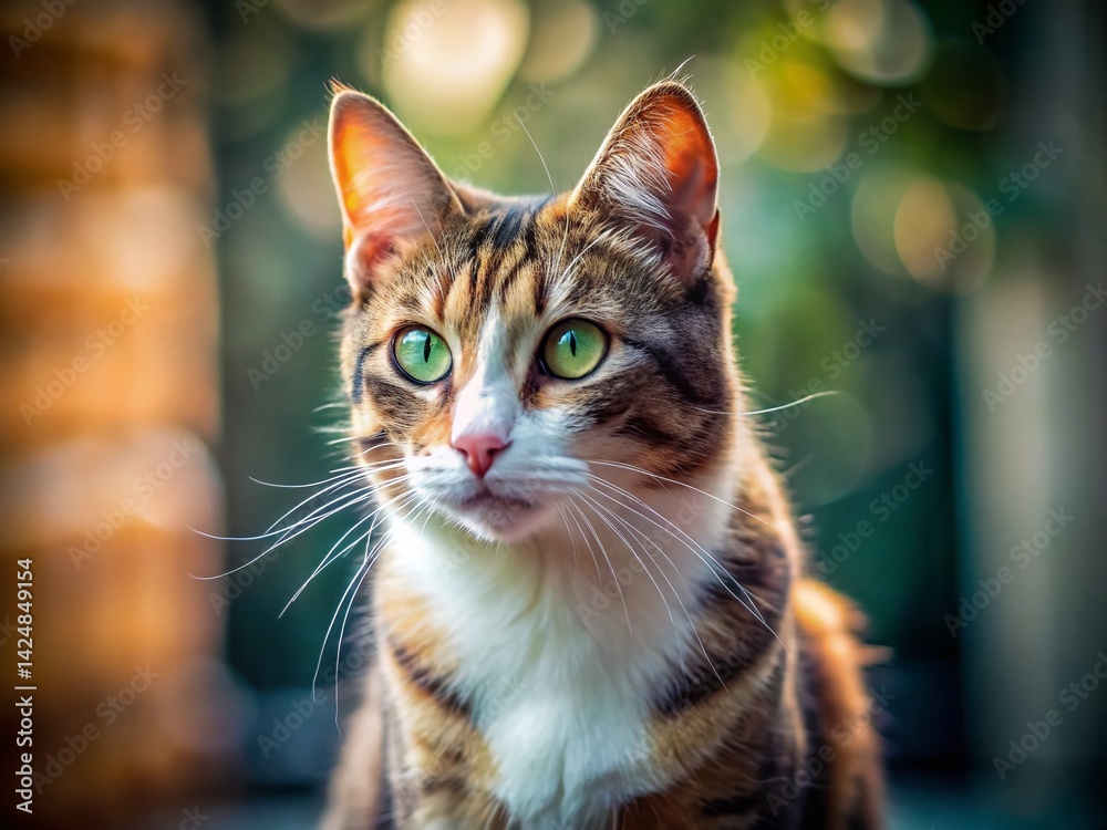 Authentic Documentary Photo: Feline Communication - Whisker Twitch, Tail Wag, Body Language Authentic Documentary Photo: Feline Communication - Whisker Twitch, Tail Wag, Body Language