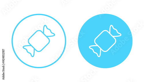 Candy icon vector. candy sign and symbol.