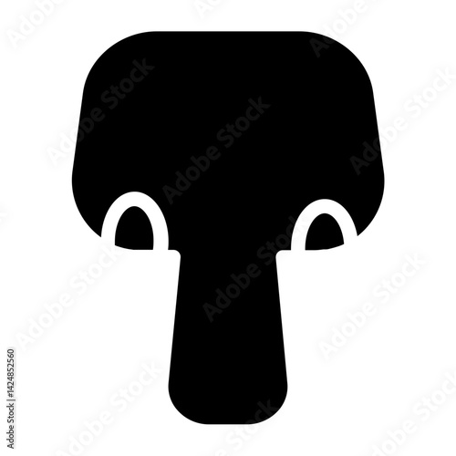Boletus Forest Mushroom Line Icon
