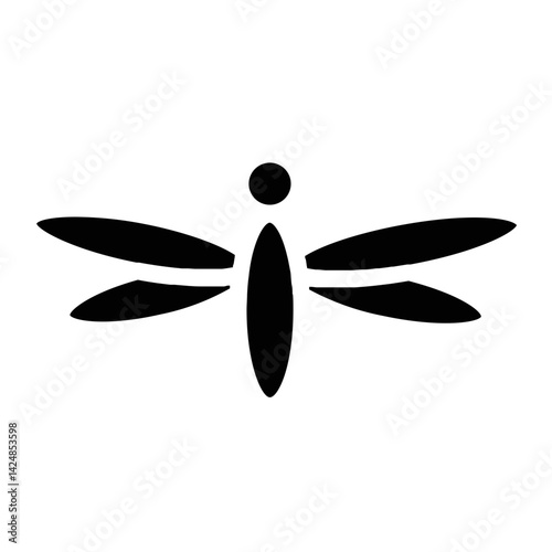 Animal Butterfly Fly Line Icon