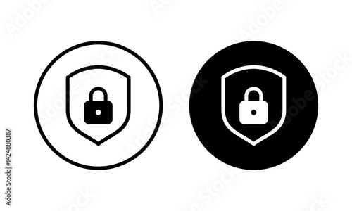 Security icon vector illustration. protection sign and symbol. privacy. vpn