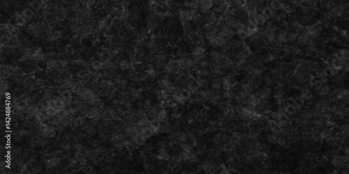 Dark Black background texture, old vintage charcoal black backdrop wall grunge design. Abstract black wall surface, black stucco texture. Black gray satin dark texture luxurious background.	