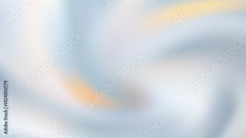 Abstract background with flowing pearlescent sky hues