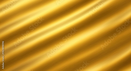 Wallpaper Mural Abstract Gold Metal Texture Background with Diagonal Light Waves Torontodigital.ca
