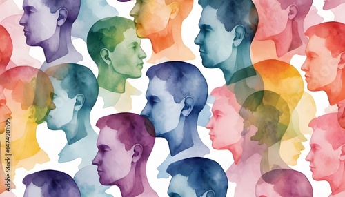vector illustration of a group of people

