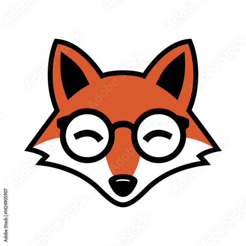 animal raposa minimalista