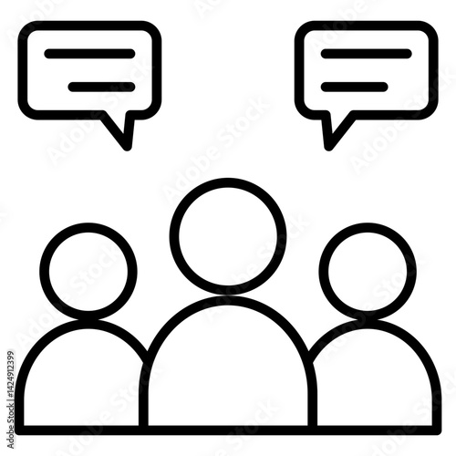 Leadership Icon Element For Design