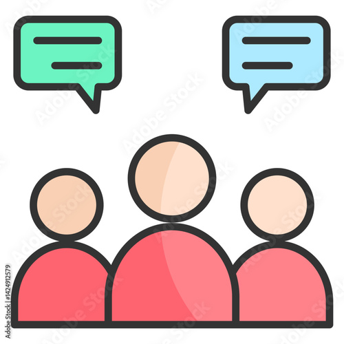 Leadership Icon Element For Design